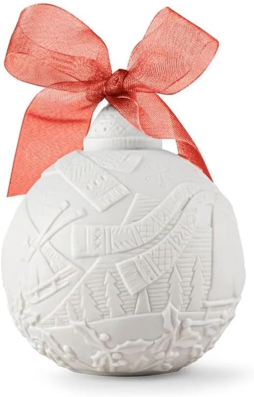 LLADR Christmas Ball 2024 Matte Porcelain Ornament