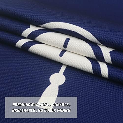 LIGICKY Japanese Noren Curtain Door Divider 335x59 Inch Navy Blue