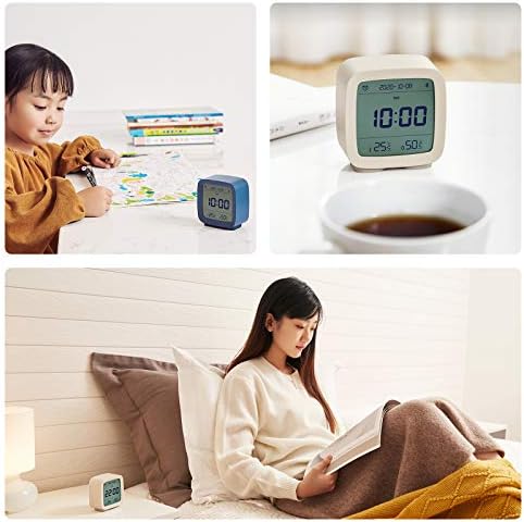 Qingping Smart Bluetooth Alarm Clock with Temperature and Humidity Display 1