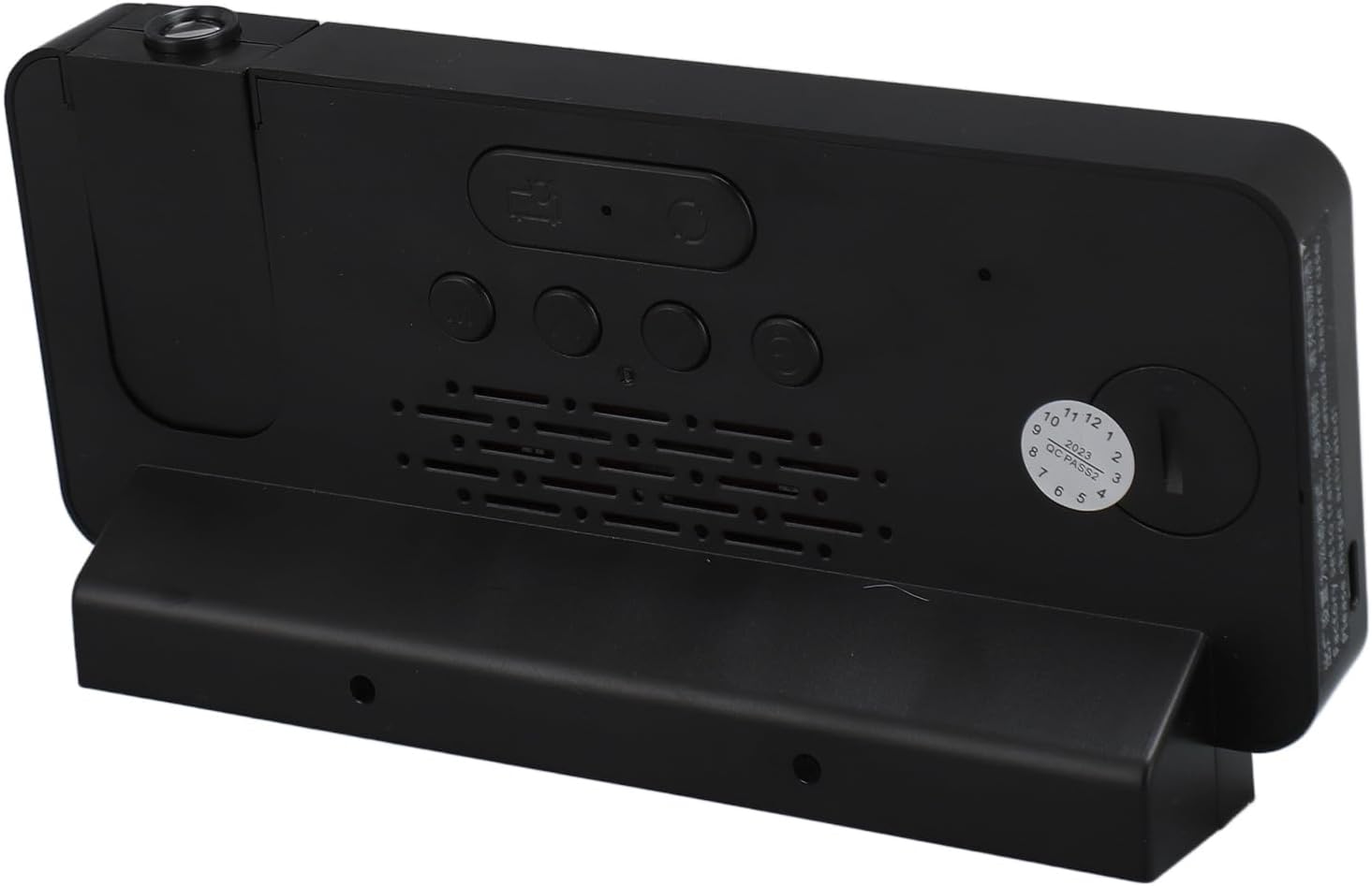 USB Rechargeable Projection Alarm Clock with LED Mirror and Snooze Function