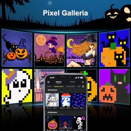 Divoom Pixoo 16 Pixel Art Digital Clock with WiFi and App Control