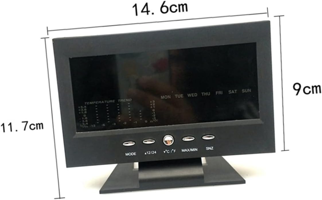 Multi Functional Large Screen Perpetual Calendar Clock with LED Backlight