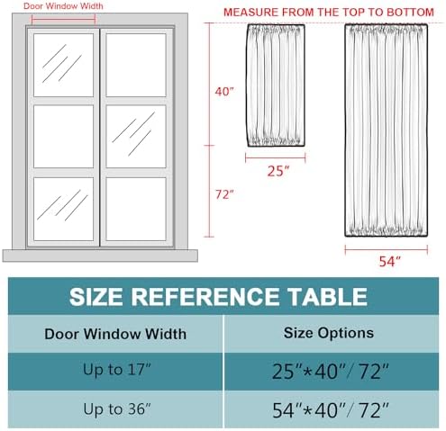 Turquoize Thick Linen Door Curtain with Tieback - Gray