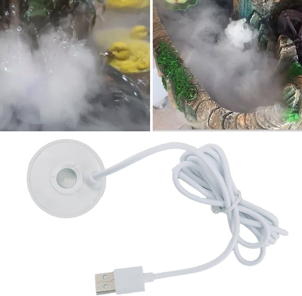 Startbuymore Mini Mist Maker 5V USB Fountain Mister Foggers