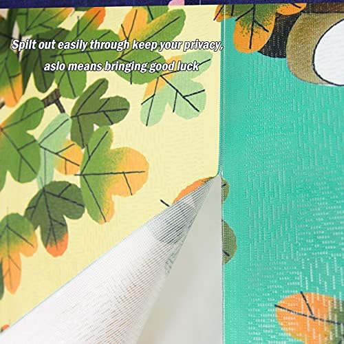 LIGICKY Noren Door Curtain Japanese Style Printed Tapestry