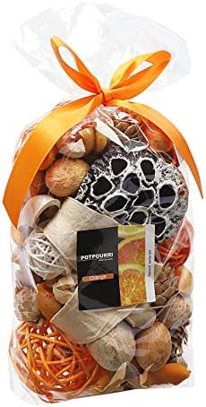 Qingbei Rina Fall Potpourri Bags Burnt Orange Scented Decor