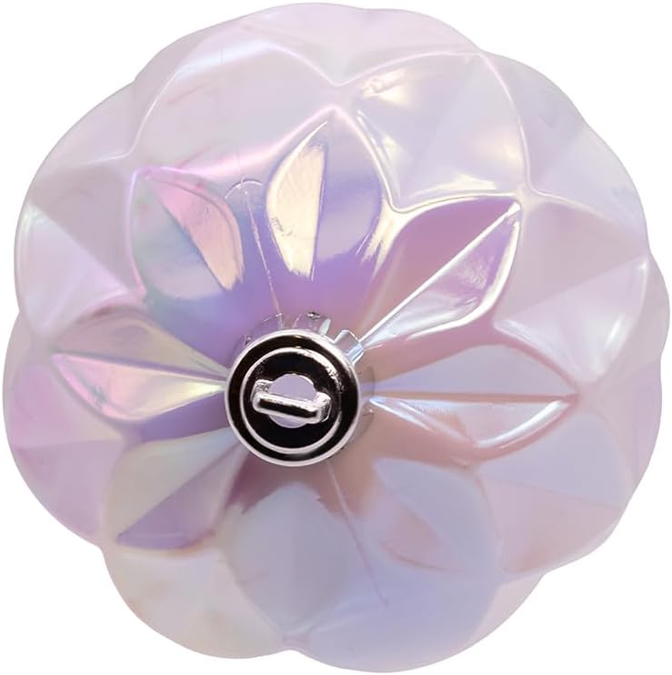 Kurt Adler 80MM 4pc Shatterproof Iridescent Concave Diamond Ball Ornaments 1