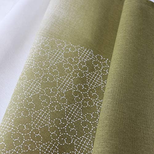 Sunnyday Fabric Doorway Curtain 335x59 Green Tapestry