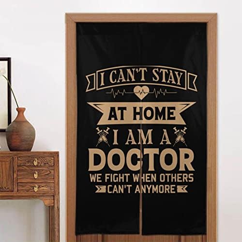 I Cant Stay At Home Doctor Blackout Curtain 34x56in