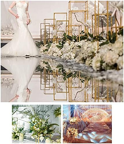 Gdrasuya10 4 Pcs Wedding Metal Vase Stand Pedestal