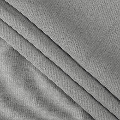 MDS Blackout Curtain Panel 42x63 Light Grey