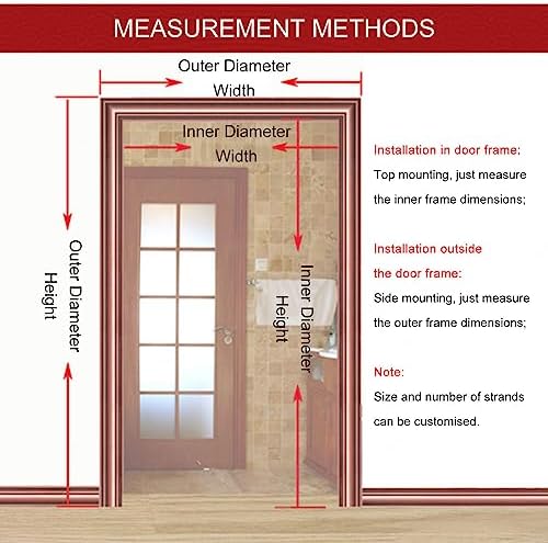 Jolan Bamboo Bead Curtain for Doors and Windows