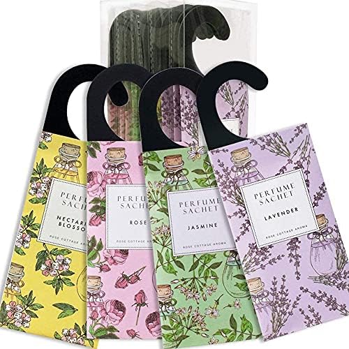 Large 12-Pack Closet Deodorizer with 4 Scents Floral