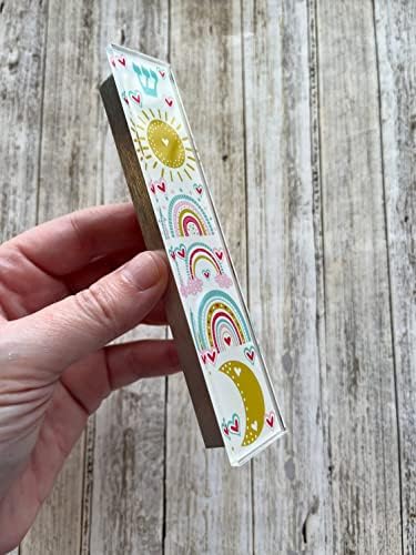 Childrens Mezuzah Scroll Cases with Waterproof Design