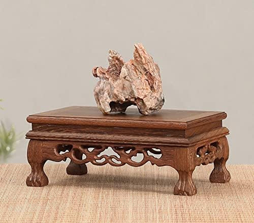 GOLDYWENDY Wooden Pedestal Stand for Vases and Statues