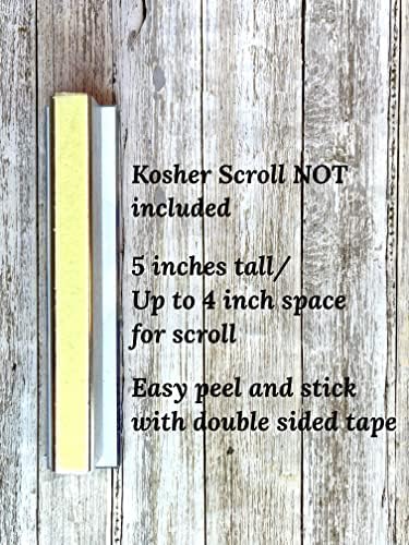 Childrens Mezuzah Scroll Cases with Waterproof Design