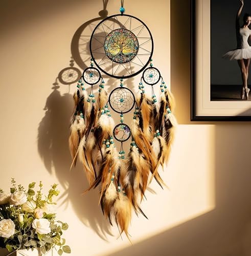 Handwoven Dream Catcher Wall Decor for Bedroom