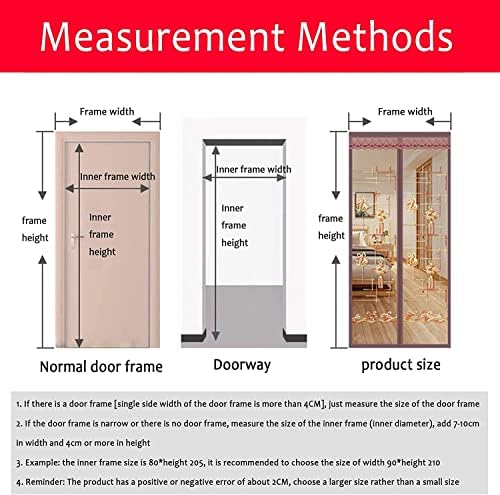 Warm Magnetic Door Curtain 130x230cm