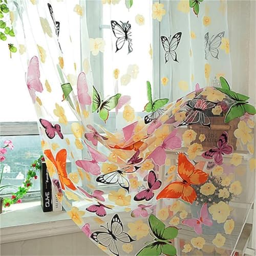 Colorful Tassel String Curtains for Living Room