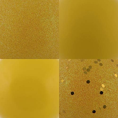 Vickerman 275 Yellow 4-Finish Ornament Set 20 Pack