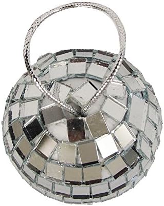 Kurt Adler 4 Inch Mirror Balls 4 Piece Set