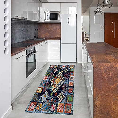 Colorful Rug Runner for Bedroom and Kitchen