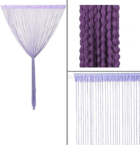 Boho Fringe Curtain Panel for Doorway Privacy Decor