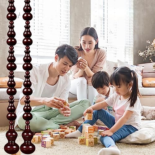 XOOFMASS Bamboo Beaded Curtain 212m Door Divider