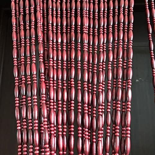 Wood Beaded Curtains for Doorway and Home Decor