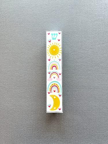 Childrens Mezuzah Scroll Cases with Waterproof Design