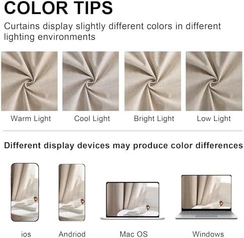 PONY DANCE Blackout Curtains 108 Inches 2 Panels Set