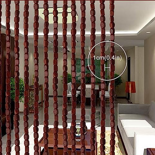 Jolan Bamboo Bead Curtain for Doors and Windows