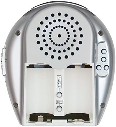 Talking Atomic Analog Alarm Clock with Snooze