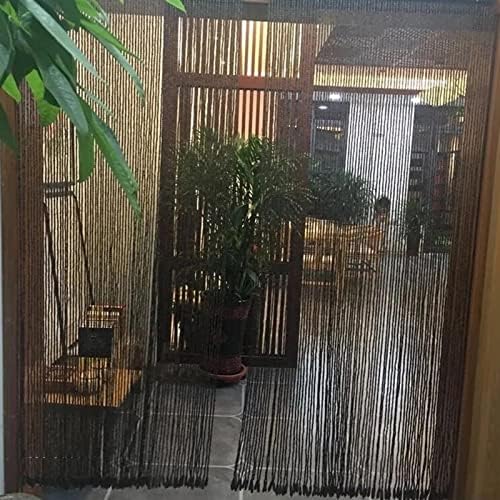Hanging Bamboo Beaded Door Curtain for Home Decor