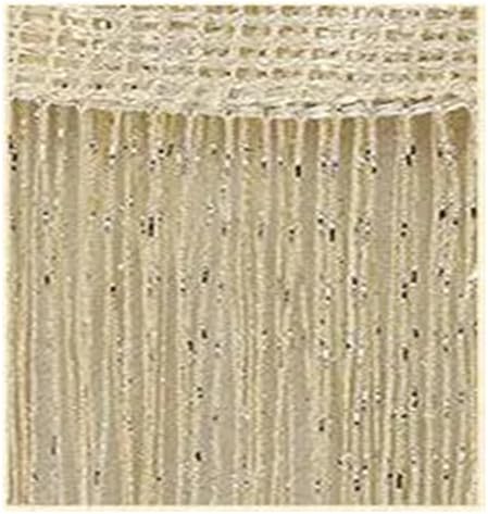 TYLPFH Shiny Tassel String Curtain 3x26m