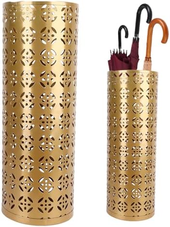 Stylish Metal Umbrella Stand for Entryway and Home