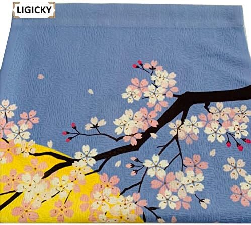 LIGICKY Noren Door Curtain with Owls Design