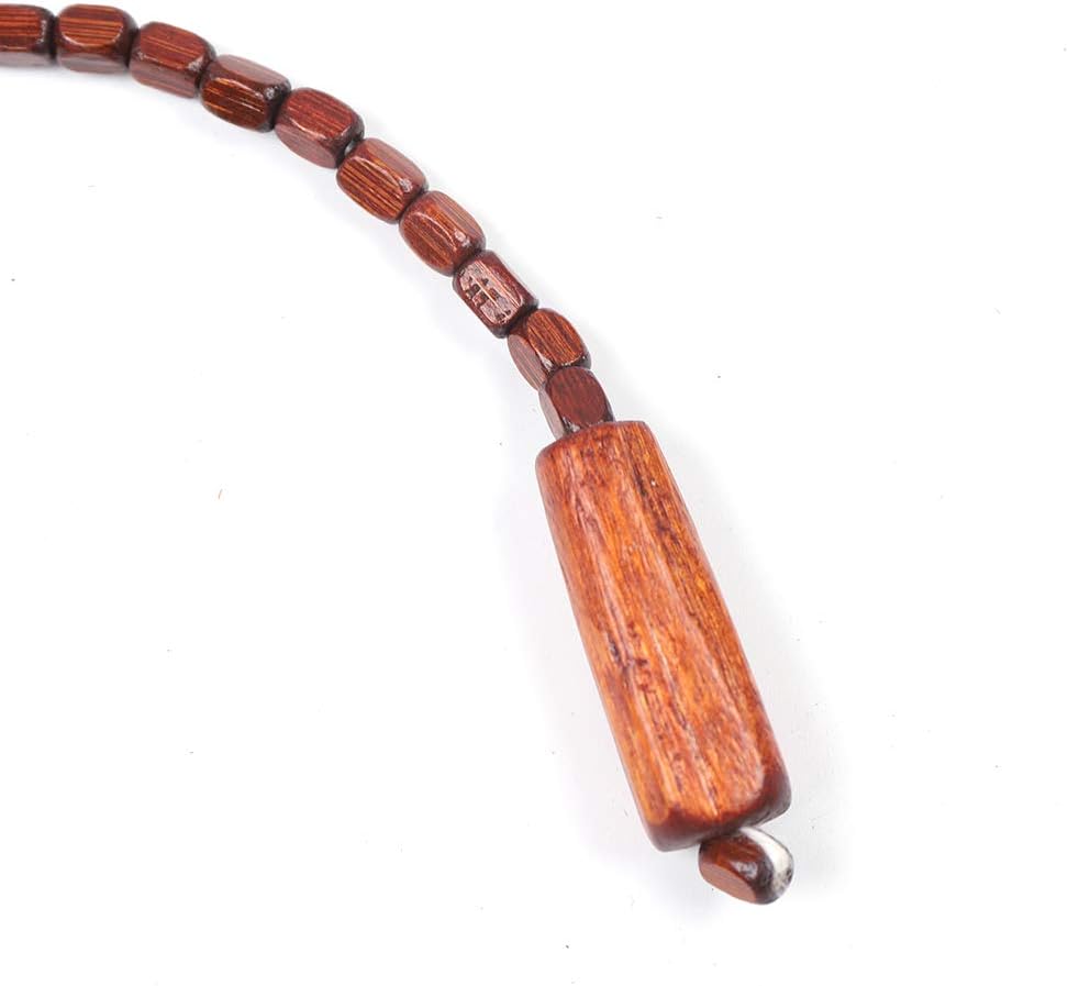 Wooden Beaded Curtain with 31 Lines Doorway Decor