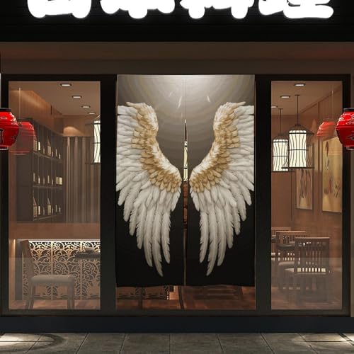 Angel Wing Door Cover Curtain 57 X 17 Inches