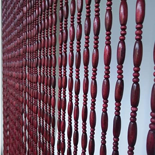 Wood Beaded Curtains for Doorway and Home Decor