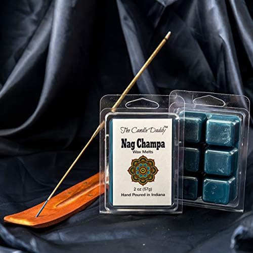 The Candle Daddy Nag Champa Scented Melt - 2 Ounces - 6 Cubes