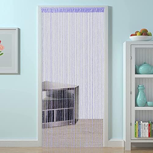 Boho Fringe Curtain Panel for Doorway Privacy Decor