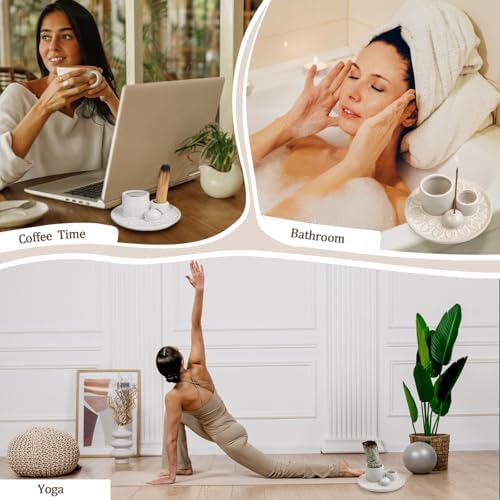 4 in 1 Incense Burner Holder for Meditation and Yoga Room