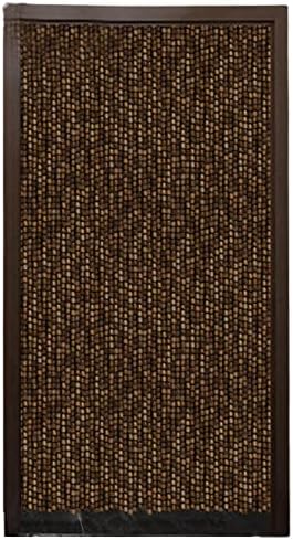 Natural Wood Beaded Curtain for Doorway and Room Dividers