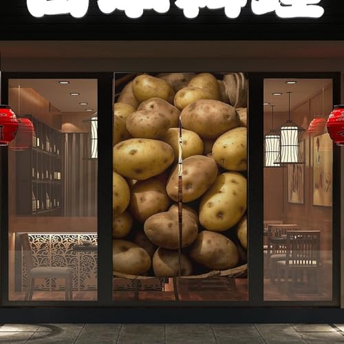 Garden Potatoes Door Cover Curtain 57x17 Inches