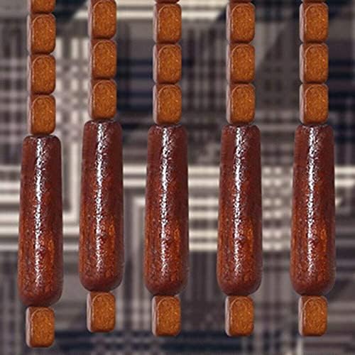 Wooden Beads Curtain 31 Strands Door Room Divider