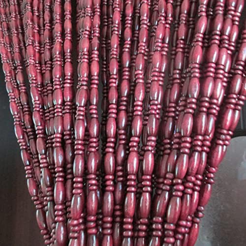 Wood Beaded Curtains for Doorway and Home Decor