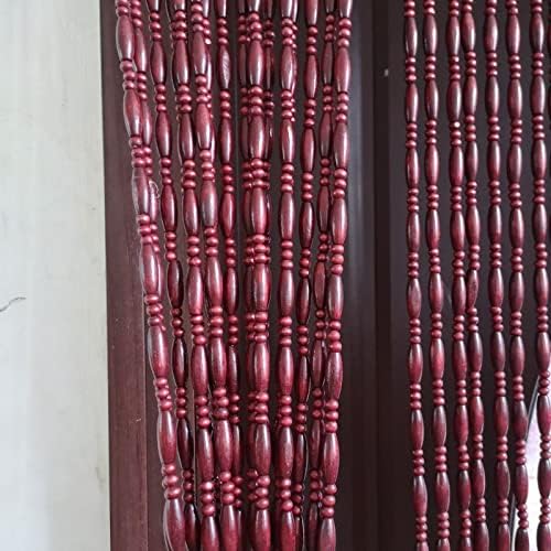 Wood Beaded Curtains for Doorway and Home Decor