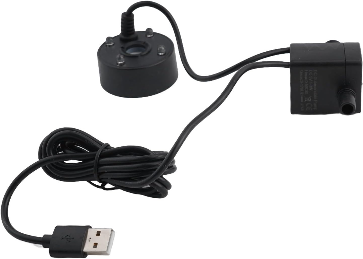 AugustknowU Mister Fogger with LED Lights Black
