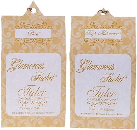 Tyler Candle Glamorous Diva High Maintenance Sachets Bundle